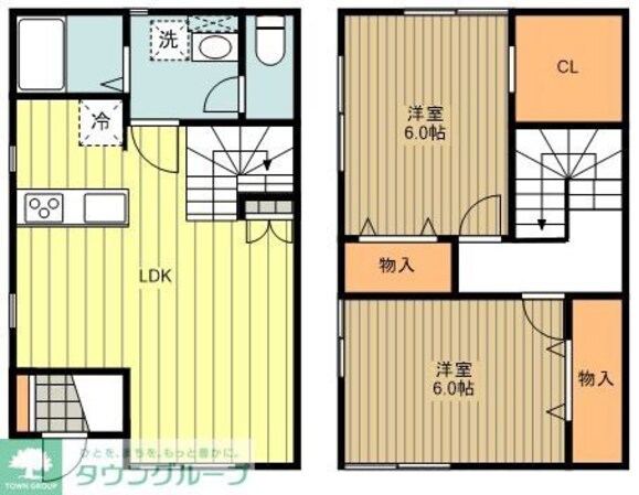 ディアヒルズIの物件間取画像